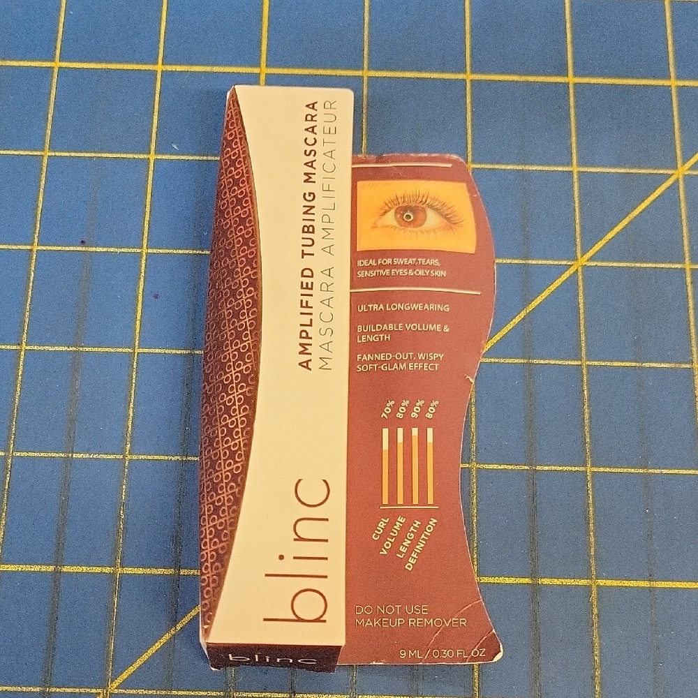 Blinc Amplified Tubing Mascara 9ml Black New In Box